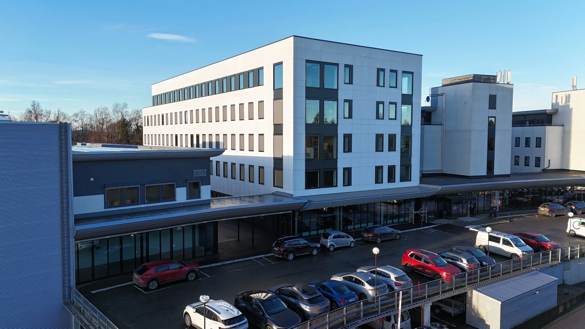 Moderne kontorlokaler til leie i Sandefjord, Vestfold – Torp-IT kontorbygg ved Torp flyplass